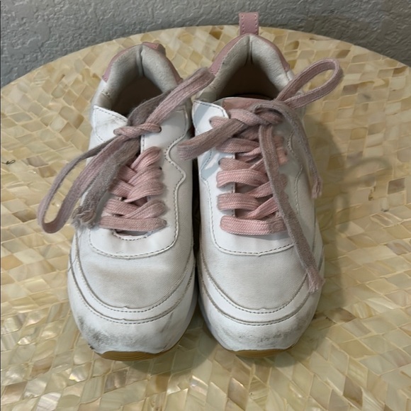 Vince Camuto Other - White and Pink Sneakers by Vince Camuto